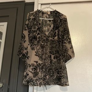 Dkny jean woman tunic size large